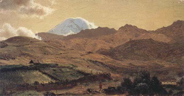 Frederic E.Church Mount Chimborazo,Ecuador china oil painting image